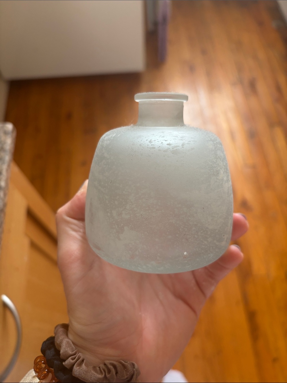 Frosted Glass Bathroom incense bottle